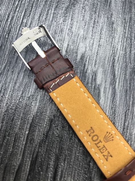 where to buy leather strap for rolex|authentic rolex leather strap.